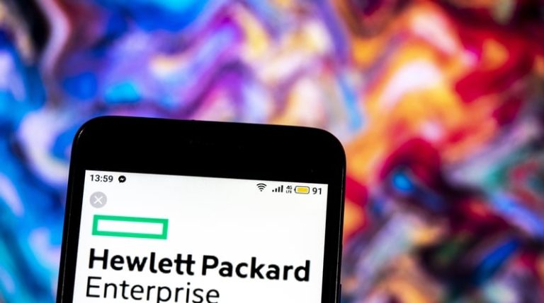 Read more about the article Hewlett Packard Enterprise shares surge 30% on AI demand