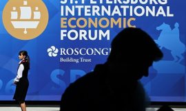 Putin faces rival visions of war at Russia’s ‘Davos’