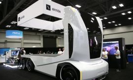 Self-driving truck firm Einride jumps 74% in Nasdaq debut