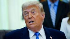 Read more about the article Trump says he ‘loves the inflation’ as prices rise at fastest rate in three years
