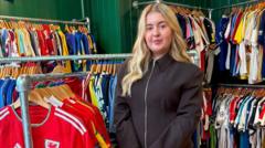 Read more about the article Cardiff vintage football shirt shop to pay teenager’s uni fees