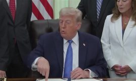 Watch: ‘I love the inflation,’ Trump tells reporters