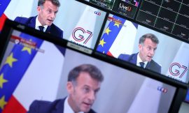 G7 leaders meet in France amid Trump tariff threat