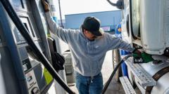 Read more about the article Trump accuses big oil firms of price-gouging drivers