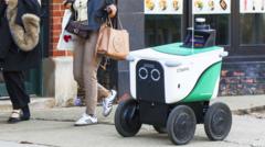 Read more about the article ‘We had to get out of the way’: The backlash over delivery robots