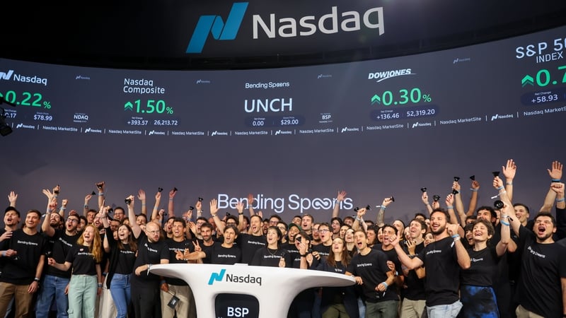 bending-spoons-surges-nearly-40%-in-us-market-debut