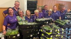 Read more about the article Towcester volunteers race to save surplus food from Silverstone