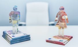 16% gender pay gap in financial services firms