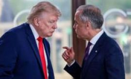 Trump slaps 50% tariffs on Canada and Carney vows to ‘intensify’ trade talks