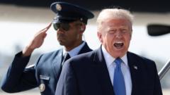 Read more about the article Trump says Iran will be ‘hit very hard’ if Hormuz Strait not open soon as oil prices fall
