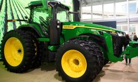 Deere posts first quarterly profit rise in three years