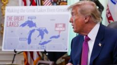 Read more about the article Trump pushes Apple to change ‘Lake Ontario’ to ‘Lake America’ on its maps