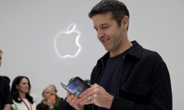 New Apple CEO unveils company’s first folding phone