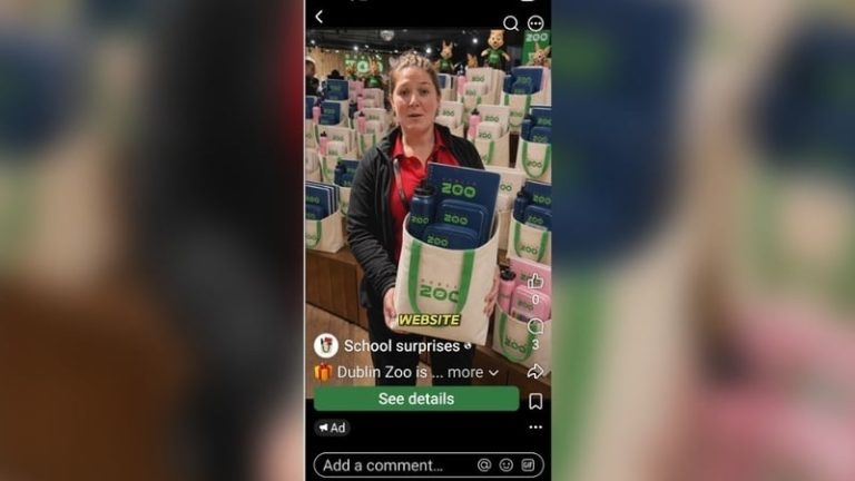 Read more about the article Warning over Dublin Zoo online scams offering free gifts