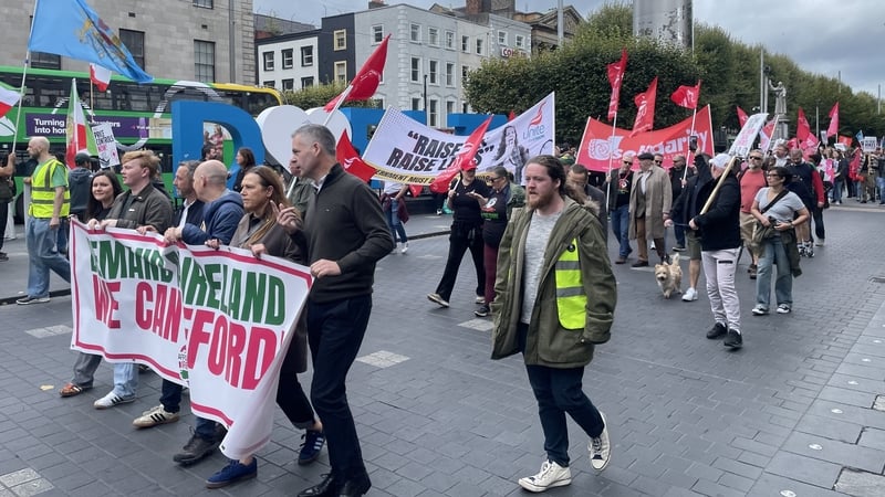 housing-and-the-cost-of-living-highlighted-during-protest