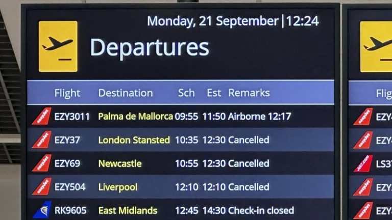 Read more about the article Airlines demand action after new UK traffic-control issue