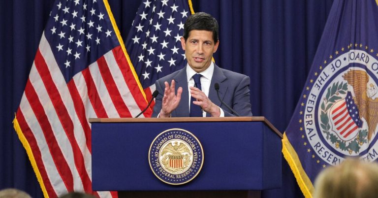 Read more about the article Takeaways from Warsh’s news conference.